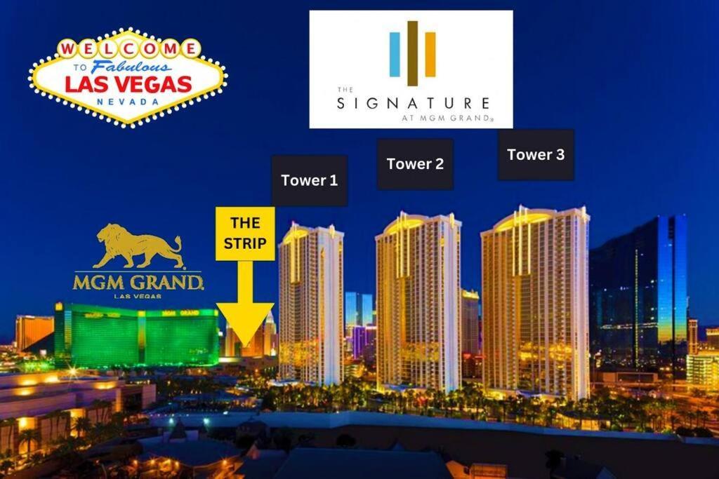 32Nd Flr Penthouse @Mgm Signature 1Bed, No Fee Las Vegas Bagian luar foto