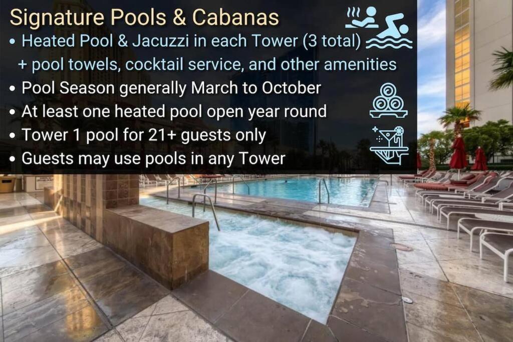 32Nd Flr Penthouse @Mgm Signature 1Bed, No Fee Las Vegas Bagian luar foto